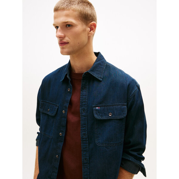 ΑΝΔΡΙΚΟ LS RELAXED DENIM SHIRT BL BK TOMMY JEANS DM0DM22122-1BJ - Image 3