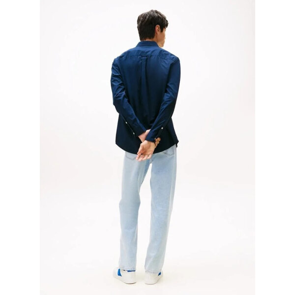 ΑΝΔΡΙΚΟ ΠΟΥΚΑΜΙΣΟ TJM REG POPLIN SHIRT TOMMY JEANS DM0DM22026-C1G ΜΠΛΕ - Image 5