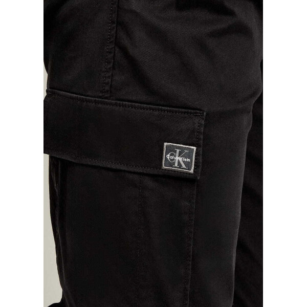 ΑΝΔΡΙΚΟ ΠΑΝΤΕΛΟΝΙ SKINNY ELASTIC TWILL CARGO PAN CALVIN KLEIN LV04RD608G-UB1 ΜΑΥΡΟ - Image 4