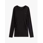 ΓΥΝΑΙΚΕΙΟ TJW SLIM RUCHED LS TOP TOMMY JEANS DW0DW21568-BDS - Image 4