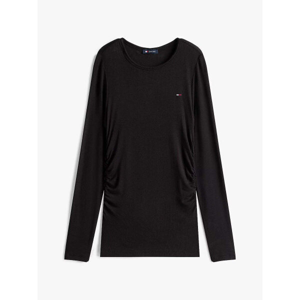 ΓΥΝΑΙΚΕΙΟ TJW SLIM RUCHED LS TOP TOMMY JEANS DW0DW21568-BDS - Image 4