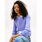 ΓΥΝΑΙΚΕΙΟ TJW CABLE ESSENTIAL SWEATER TOMMY JEANS DW0DW22165-C5Z - Image 3