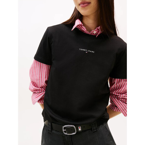 20250910143104_f289b460 ΓΥΝΑΙΚΕΙΟ TJW REG LINEAR SS TEE TOMMY JEANS DW0DW21964-BDS - Image 2