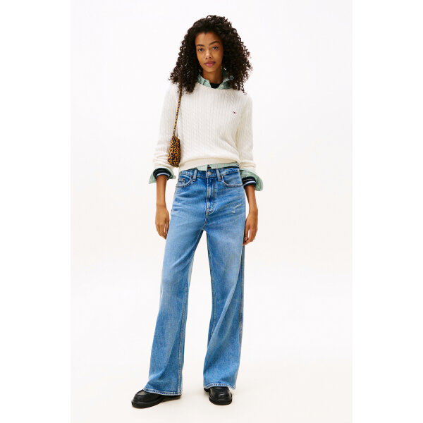 ΓΥΝΑΙΚΕΙΟ TJW CABLE ESSENTIAL SWEATER TOMMY JEANS DW0DW22165-YBH - Image 4