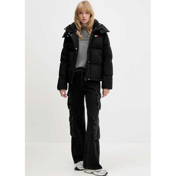 20250910153905_7a731bf9 ΓΥΝΑΙΚΕΙΟ TJW ALASKA GRID DOWN JACKET EX TOMMY JEANS DW0DW21623-BDS - Image 5