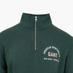 Ανδρική Μπλούζα Φούτερ half zip GANT 2067091-374 Πράσινη - Image 10