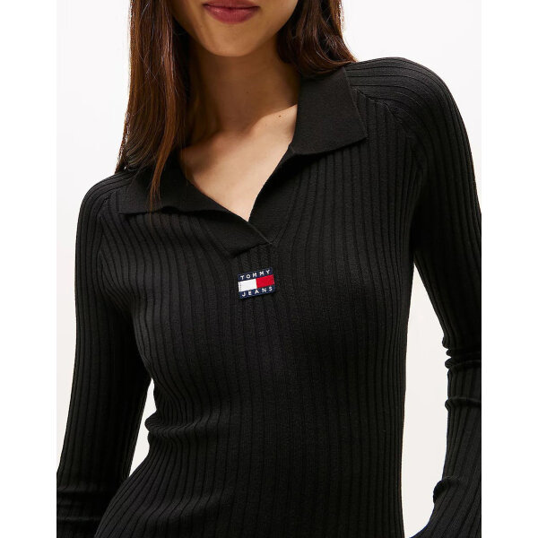 ΓΥΝΑΙΚΕΙΟ TJW COLLAR BADGE SWEATER DRESS TOMMY JEANS DW0DW22183-BDS - Image 3