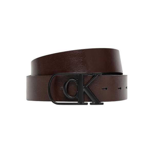 ΑΝΔΡΙΚΗ ΖΩΝΗ CURVE MONOGRAM BUCKLE REV 32MM  CALVIN KLEIN LV04D7021G-YG1 - Image 2