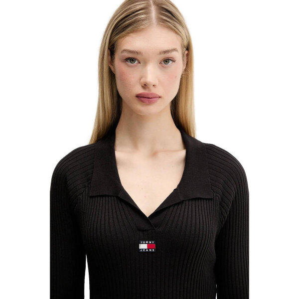 ΓΥΝΑΙΚΕΙΟ TJW COLLAR BADGE SWEATER DRESS TOMMY JEANS DW0DW22183-BDS - Image 6