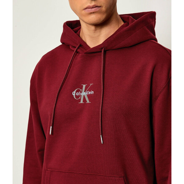 ΑΝΔΡΙΚΟ ΦΟΥΤΕΡ LS EU 350TERRY MICRO MONOLOGO  CALVIN KLEIN LV04RD243G-WCV ΜΠΟΡΝΤΩ - Image 4