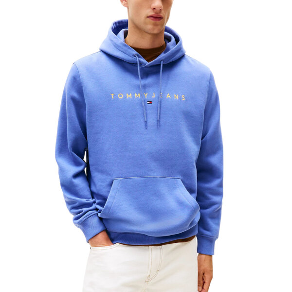 20250916190939_tommy_hilfiger_fouter_me_koukoula_mple_dm0dm20746_c6d ΑΝΔΡΙΚΟ ΦΟΥΤΕΡ TJM REG LINEAR LOGO HOODIE EXT TOMMY JEANS DM0DM20746-C6D - Image 1