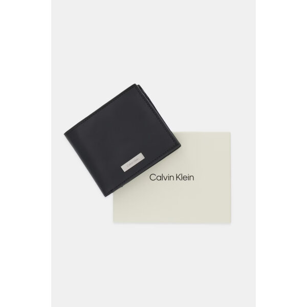 ΑΝΔΡΙΚΟ PLAQUE BILLFOLD w/ COIN  CALVIN KLEIN LV04D1067G-UB1 ΜΑΥΡΟ - Image 5