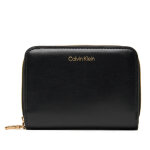 ΓΥΝΑΙΚΕΙΟ ΠΟΡΤΟΦΟΛΙ CK PULLER MEDIUM FLAP ZIP AROU CALVIN KLEIN LV04F1075G-UB1