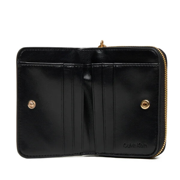 ΓΥΝΑΙΚΕΙΟ ΠΟΡΤΟΦΟΛΙ CK PULLER MEDIUM FLAP ZIP AROU CALVIN KLEIN LV04F1075G-UB1 - Image 4