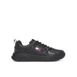 ΑΝΔΡΙΚΟ ΠΑΠΟΥΤΣΙ TJM RUNNER LEATHER TOMMY JEANS EM0EM01621-BDS ΜΑΥΡΟ