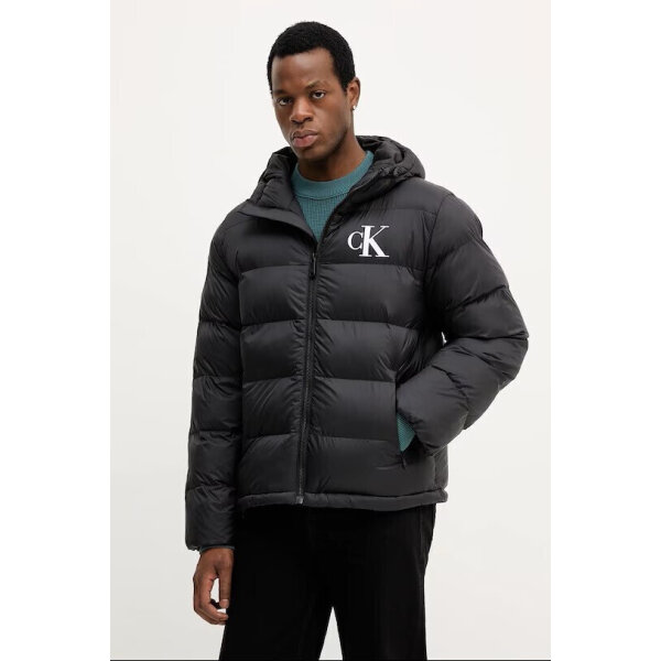 Ανδρικό μπούφαν MONOGRAM PUFFER CALVIN KLEIN LV04RD528G-UB1 μαύρο - Image 6