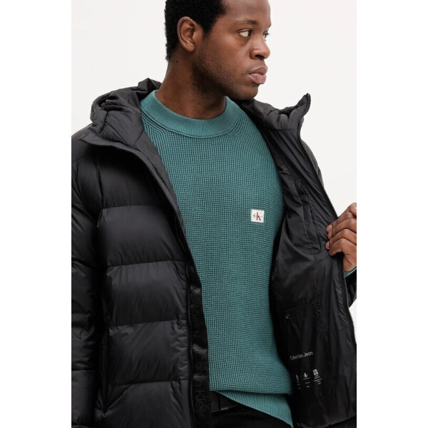 Ανδρικό μπούφαν MONOGRAM PUFFER CALVIN KLEIN LV04RD528G-UB1 μαύρο - Image 4