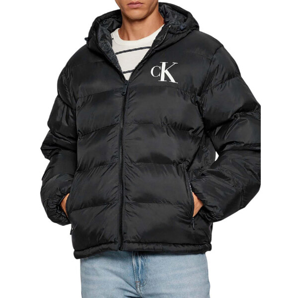 Ανδρικό μπούφαν MONOGRAM PUFFER CALVIN KLEIN LV04RD528G-UB1 μαύρο - Image 1