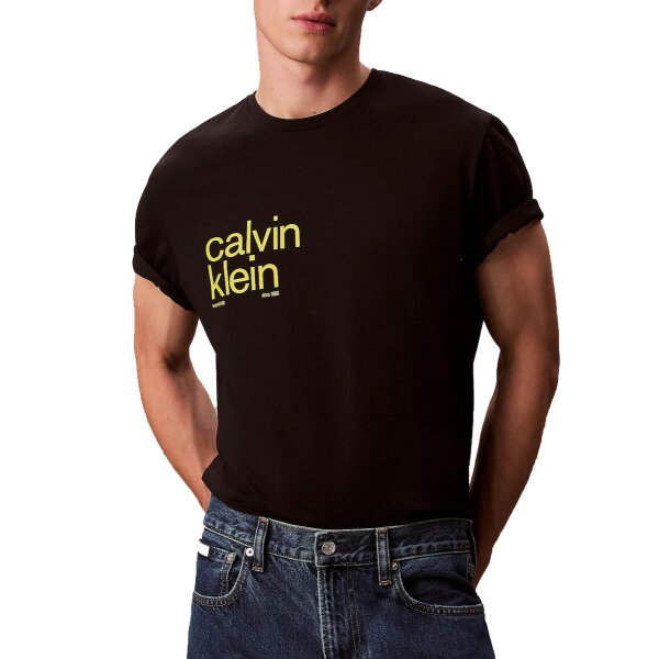 ΑΝΔΡΙΚΗ ΜΠΛΟΥΖΑ SS 20S IO CALVIN KLEIN CIRC GR CALVIN KLEIN LV04RD810G-UB1 ΜΑΥΡΟ - Image 5