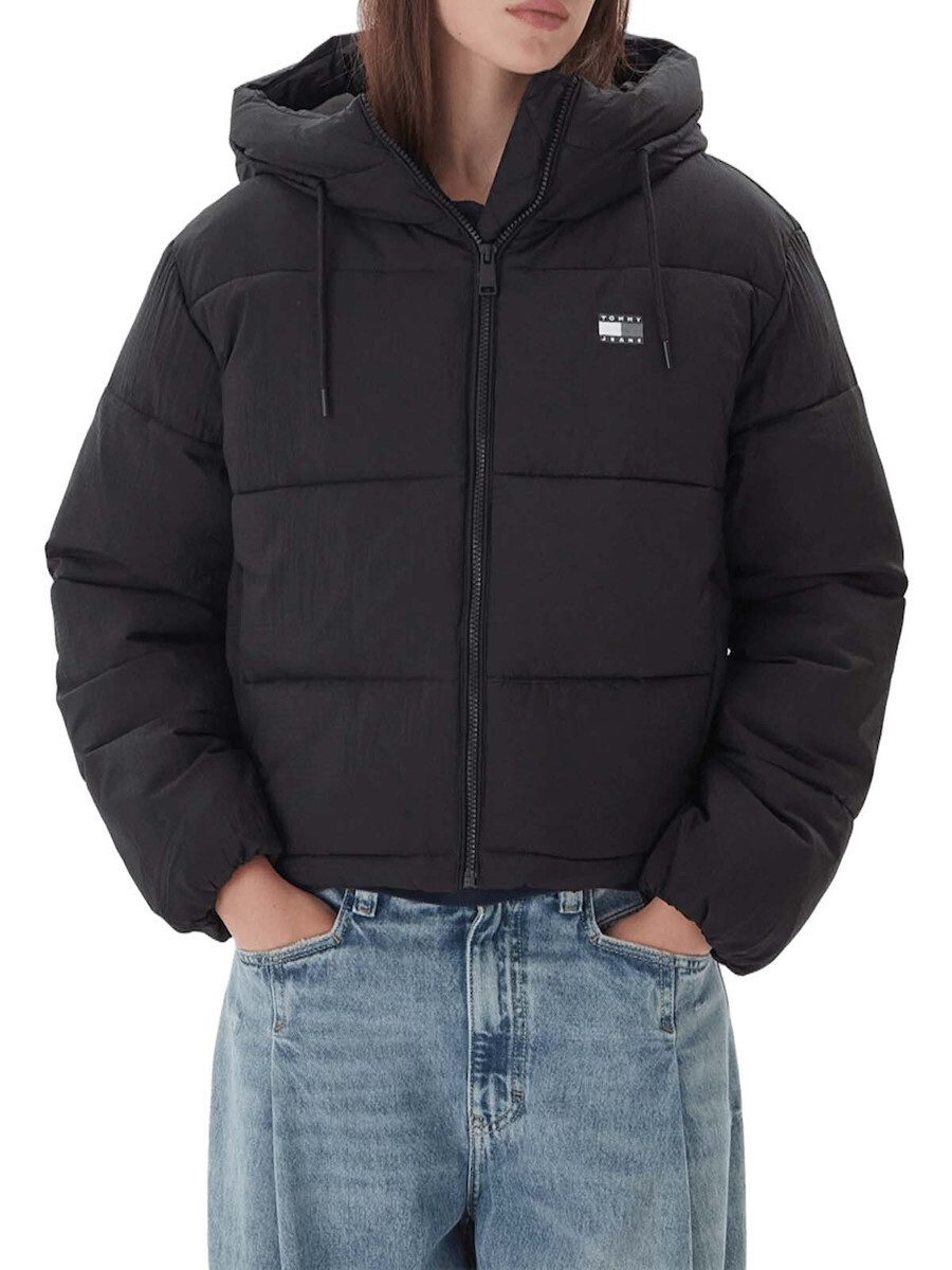 ΓΥΝΑΙΚΕΙΟ TJW HOODED PUFFER JACKET TOMMY JEANS DW0DW21625-BDS - Image 1