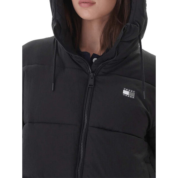 20251002161023_ee0dc2ce ΓΥΝΑΙΚΕΙΟ TJW HOODED PUFFER JACKET TOMMY JEANS DW0DW21625-BDS - Image 4