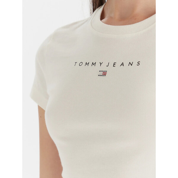 20251013121252_ef4662b3 ΓΥΝΑΙΚΕΙΟ TJW SLIM BLING LINEAR TEE EXT TOMMY JEANS DW0DW21550-YBH - Image 4