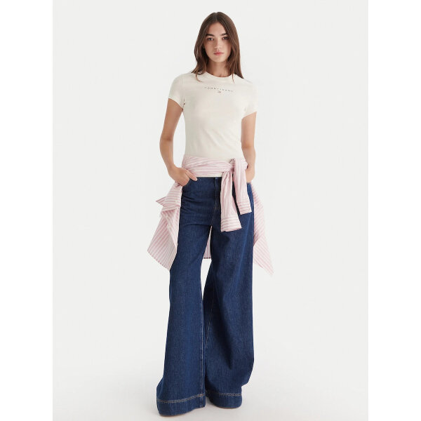 20251013121255_ff3fa52b ΓΥΝΑΙΚΕΙΟ TJW SLIM BLING LINEAR TEE EXT TOMMY JEANS DW0DW21550-YBH - Image 5