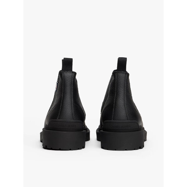 ΑΝΔΡΙΚΟ ΠΑΠΟΥΤΣΙ TJM CHELSEA LEATHER WL TOMMY JEANS EM0EM01670-BDS ΜΑΥΡΟ - Image 5