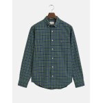 Ανδρικό Πουκάμισο καρό GANT  3250213-338 Πράσινο