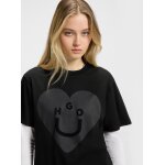 ΓΥΝΑΙΚΕΙΑ ΜΠΛΟΥΖΑ Cotton-jersey Happy HUGO graphic 50545053-101 - Image 3