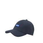 Ανδρικό καπέλο Cotton-twill cap with embroidered logo label HUGO 50522014 μπλε - Image 3