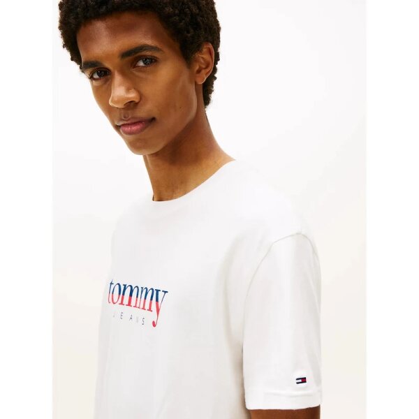 Ανδρική μπλούζα REG DNA TEE EXT TOMMY JEANS DM0DM21978-YBL εκρού - Image 2