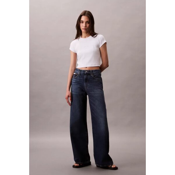 ΓΥΝΑΙΚΕΙΟ ΤΖΙΝ THE WIDE LEG TINTED HORSESHOE CK CALVIN KLEIN LV147B933G-VSMRG - Image 1