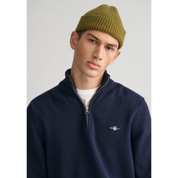 8030170_433_Evening_Blue Ανδρική Μπλούζα Πλεχτή GANT 3G8030170-G0433 μπλε - Image 2