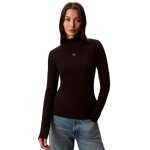 ΓΥΝΑΙΚΕΙΑ ΜΠΛΟΥΖΑ LS WOVEN LABEL TURTLENECK CALVIN KLEIN LV047D203G-UB1 - Image 2