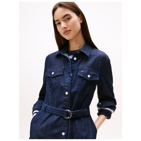 ΓΥΝΑΙΚΕΙΟ DENIM BELTED DRESS TOMMY JEANS DW0DW21649-1BK - Image 4