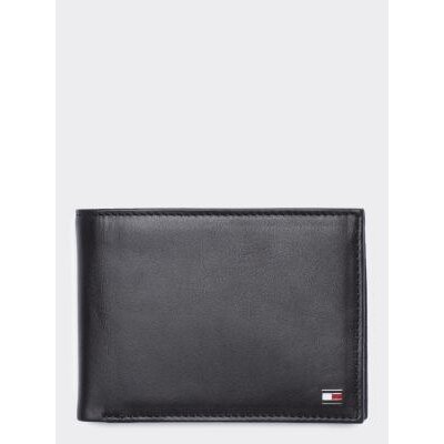 ΑΝΔΡΙΚΟ ΠΟΡΤΟΦΟΛΙ ETON CC AND COIN POCKET  TOMMY JEANS AM0AM00651-002-ΜΑΥΡΟ