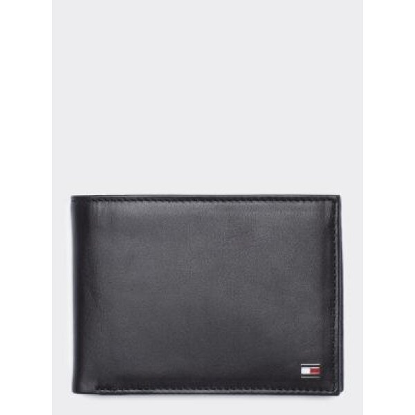 999_10_AM0AM00651002_FL-AS-F1_1 ΑΝΔΡΙΚΟ ΠΟΡΤΟΦΟΛΙ ETON CC AND COIN POCKET  TOMMY JEANS AM0AM00651-002-ΜΑΥΡΟ - Image 1