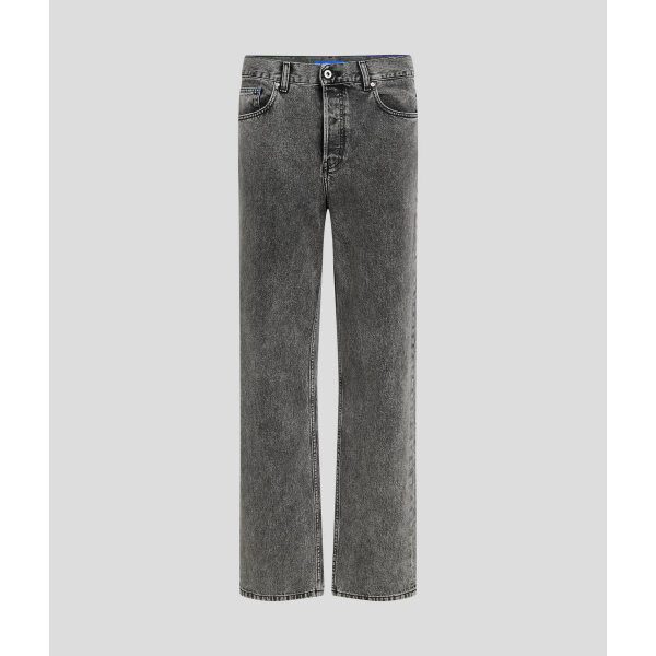 Ανδρικό παντελόνι τζιν RELAXED JEANS KARL LAGERFELD JEANS A3M10047 μαύρο - Image 2