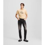 Ανδρικό παντελόνι τζιν TAPERED JEANS KARL LAGERFELD JEANS A3M10053 μαύρο