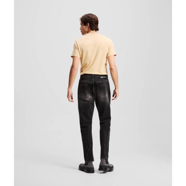 Ανδρικό παντελόνι τζιν TAPERED JEANS KARL LAGERFELD JEANS A3M10053 μαύρο - Image 2