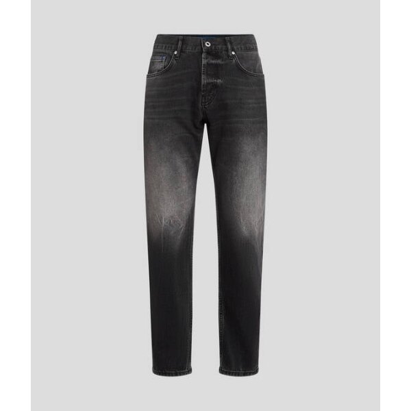 Ανδρικό παντελόνι τζιν TAPERED JEANS KARL LAGERFELD JEANS A3M10053 μαύρο - Image 3