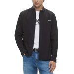 Ανδρική πουκάμισο μακρύ μανίκι KARL LAGERFELD JEANS POPLIN SHIRT A3M16005 μαύρο