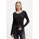 ΓΥΝΑΙΚΕΙΟ TJW SLIM SH IRREGULAR RIB LS TOMMY JEANS DW0DW21575-BDS