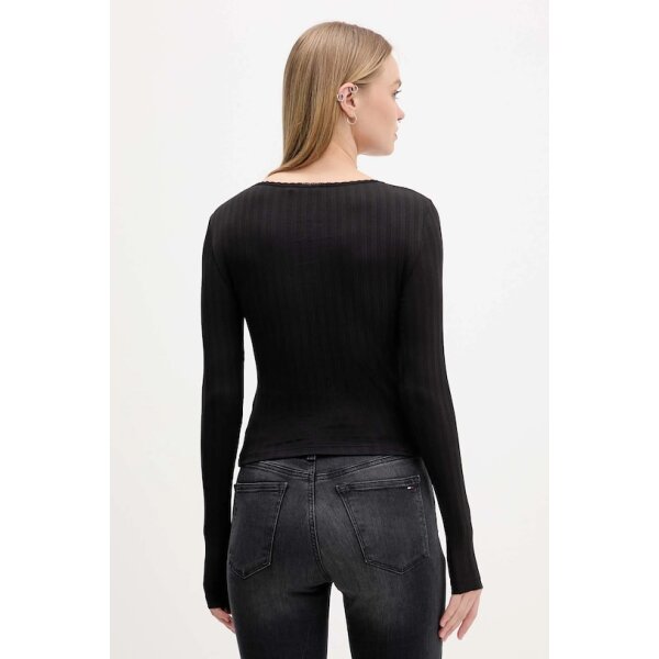 ΓΥΝΑΙΚΕΙΟ TJW SLIM SH IRREGULAR RIB LS TOMMY JEANS DW0DW21575-BDS - Image 3