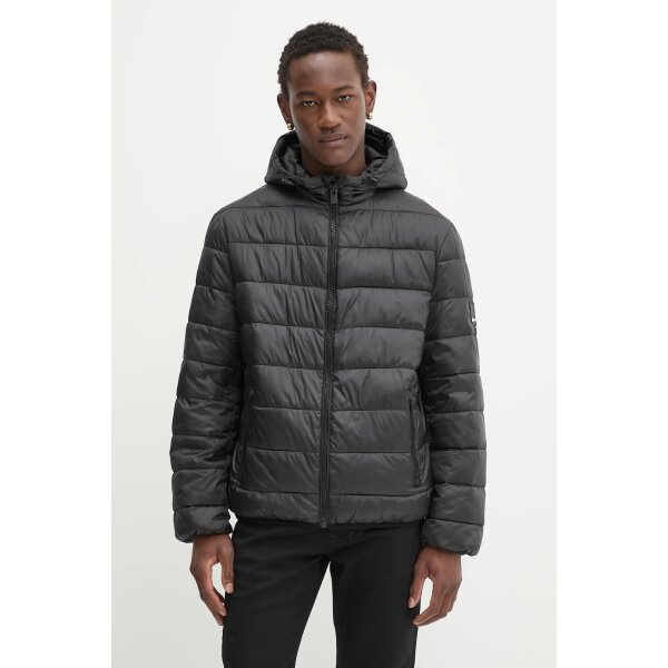 AW25-KUM03I-99X_F1 Ανδρικό μπουφάν KARL LAGERFELD JEANS A3M15036 μαύρο - Image 1