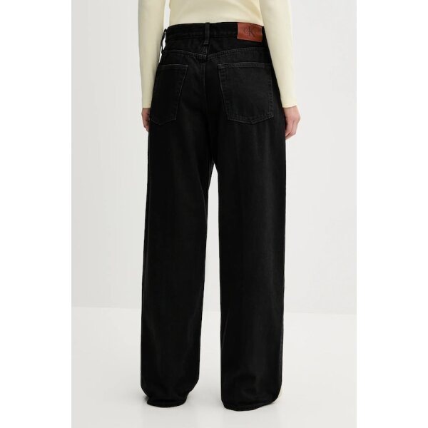 ΓΥΝΑΙΚΕΙΟ ΤΖΙΝ LOW RISE BAGGY SOFT BLACK CALVIN KLEIN LV047D713G-TWMRG - Image 4