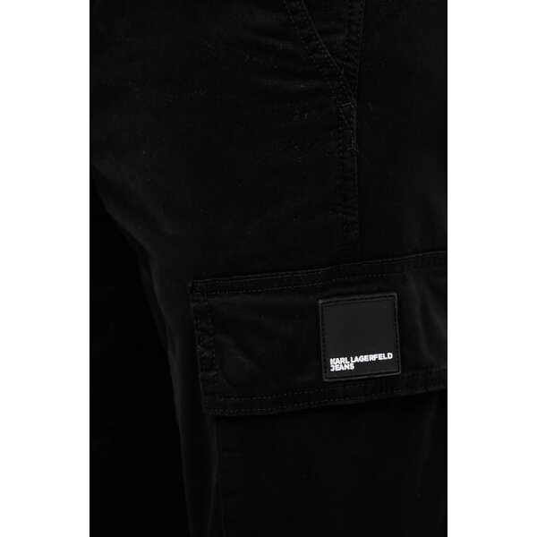 Ανδρικό παντελόνι cargo pant KARL LAGERFELD JEANS A3M10085 μαύρο - Image 3