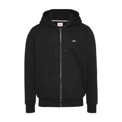 ΑΝΔΡΙΚΗ ΖΑΚΕΤΑ  TJM REG S FLAG ZIP THRU TOMMY JEANS DM0DM20743-BDS ΜΑΥΡΟ