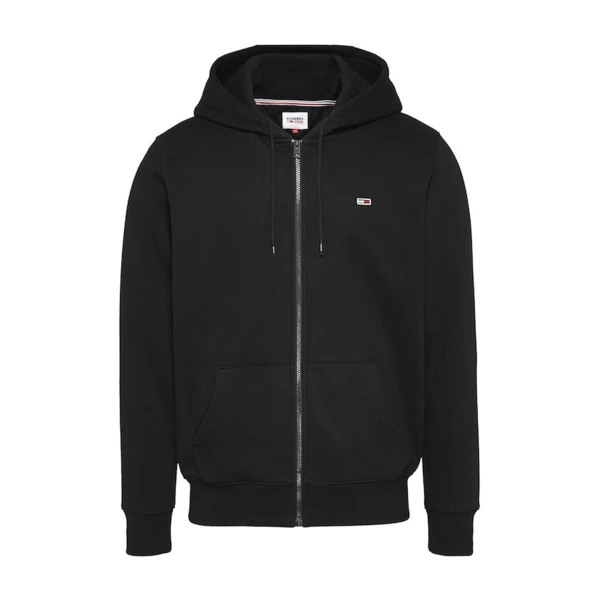 ΑΝΔΡΙΚΗ ΖΑΚΕΤΑ  TJM REG S FLAG ZIP THRU TOMMY JEANS DM0DM20743-BDS ΜΑΥΡΟ - Image 1